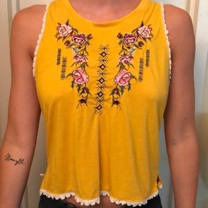 yellow top from Marshall’s